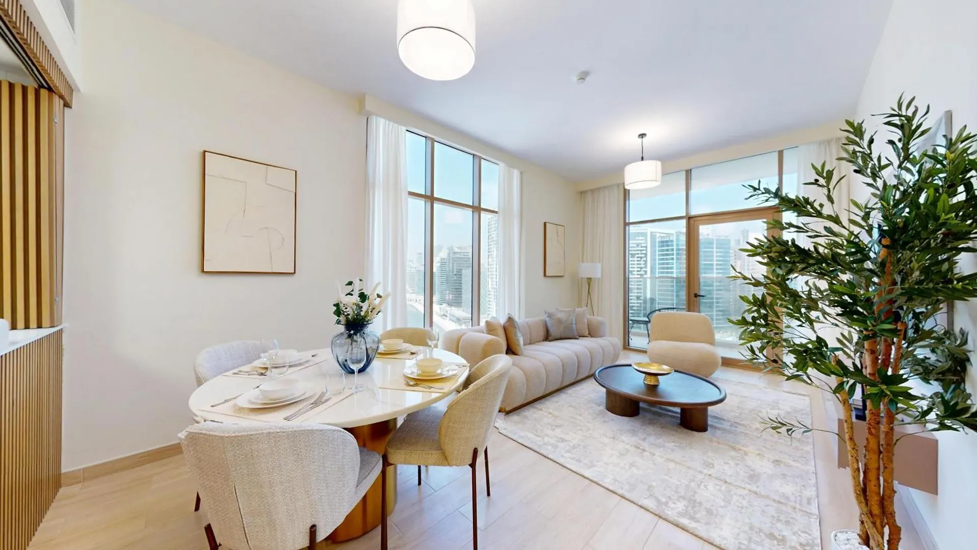 Apartment Fam Living Modern Stay In Canal Bay Scenic Views Near Dubai Hotspots