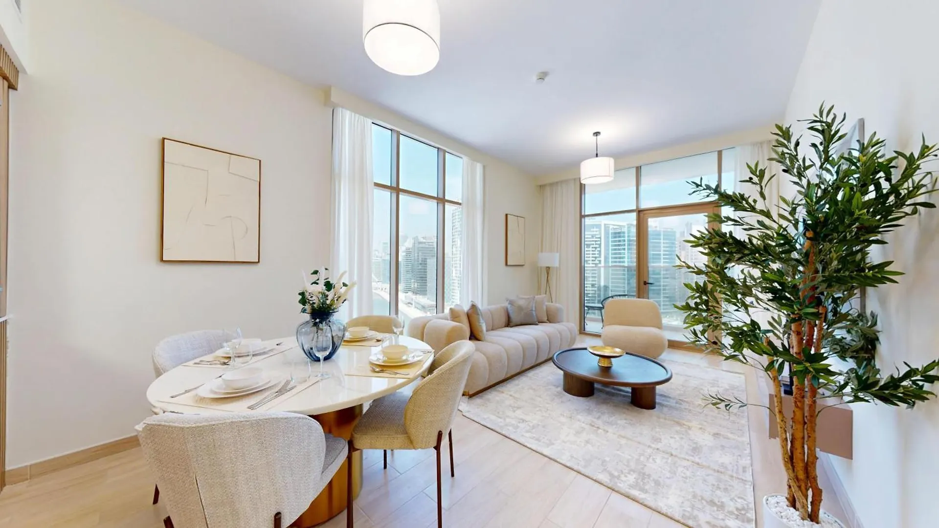Apartment Fam Living Modern Stay In Canal Bay Scenic Views Near Dubai Hotspots